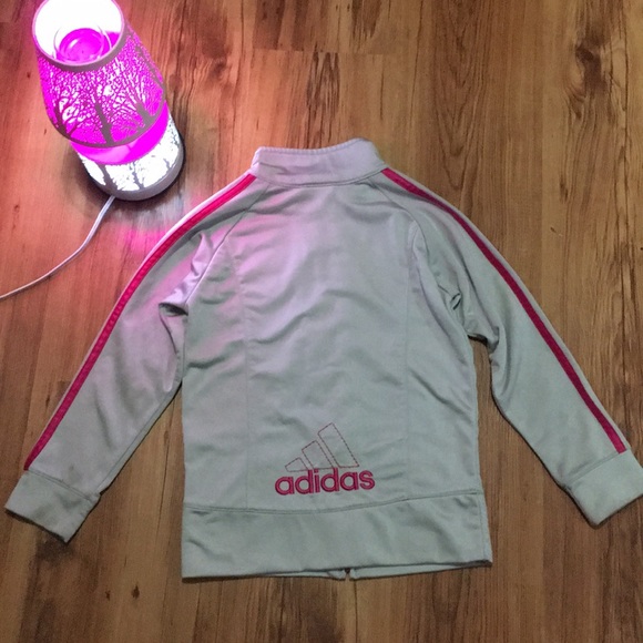 Adidas child’s track jacket 6x - Picture 4 of 5